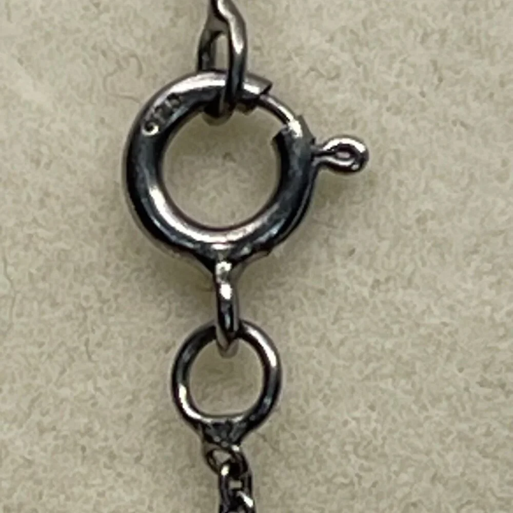 Freida Rothman Double-Sided Halo Pendant Necklace -CZ and Sterling Silver - NWOT - Picture 6 of 6
